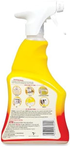 Easy Off Specialty Kitchen Degreaser Cleaner, Clear, Lemon, 16 Fl Oz