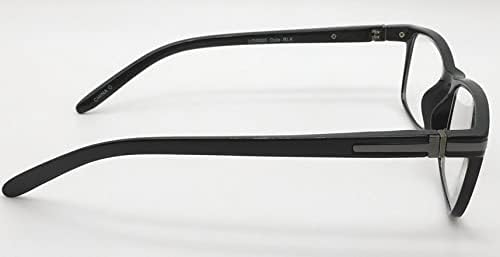 Foster Grant Cole Black Men's Crystal Vision Reading Glasses