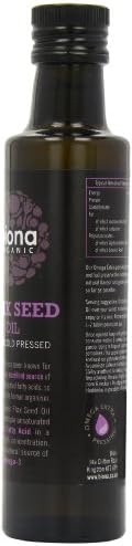 Biona Organic Cold Pressed Flax Oil (250ml) - Pack of 2