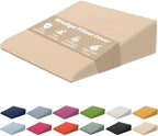 Xtreme Comforts Wedge Pillow Cover - Allergy-Friendly & Easy to Clean Cover - Fits Our (27" x 25" x 7") Wedge Pillow - Sand