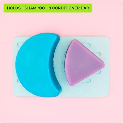 Haircare Storage Tray - Compatible with Ethique Shampoo & Conditioner Bars - Lightweight, Mess-Free, Eco-Friendly