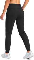 G Gradual Women's Joggers Pants with Zipper Pockets Tapered Running Sweatpants for Women Lounge, Jogging