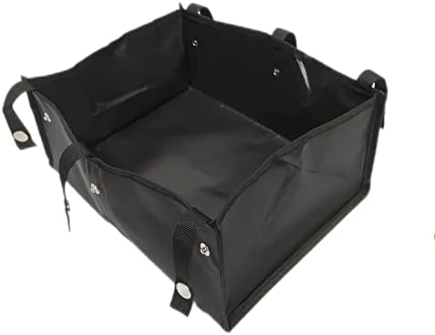 Under Seat Rollator Bag or Tote for Four Wheel Rollator, Rollator Walker Replacement Medical Basket, Rollator Basket & Accessory Organizer Storage Ipad, Books, Shopping and Essentials(1EA,Black)