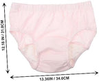 Reusable Adult Incontinence Diaper XXL Breathable Urinary Underwear for Elderly Comfortable Cotton Material Absorbs Leakage Easy Wear Home Care Protection
