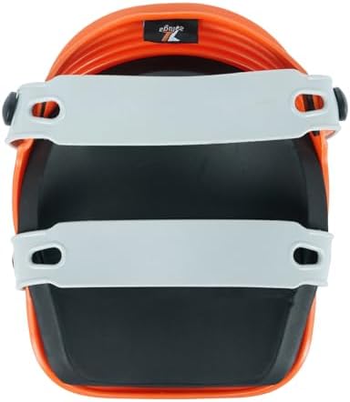 15-431 Ultraflex Non-Skid Premium Protective Gear with Flexible Design Plastic Kneepad, Orange