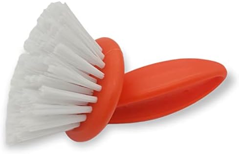 Handy Housewares 3 Piece Durable Dish Cleaning Scrubbing Brush Set - Multiple Brush Sizes
