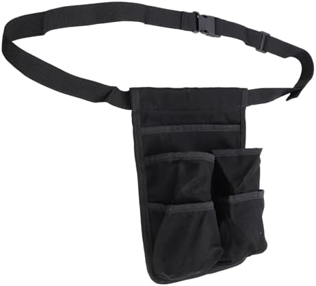 Massage Bottle Holster, Adjustable Belt Waist Bag Multi Pockets for Beauty Professionals, Hospitals, Polyester Material, Convenient for Carrying, Simple Maintenance