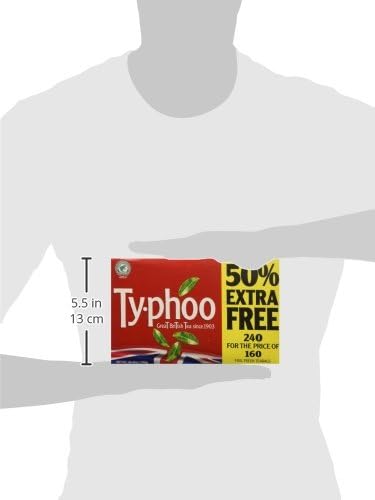 Typhoo Black Tea Pack of 240 Teabags.