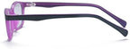 ALWAYSUV Computer Glasses Blue Light Blocking for Kids Boys Girls Teens Children Gaming Eyewear Reduce Eyestrain Glasses Purple