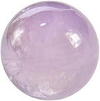 Wixine 2Pcs 20mm Natural Amethyst Quartz Stone Sphere Crystal Fluorite Ball Healing Gemstone