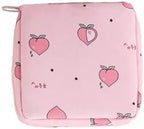 Sanitary Napkin Storage Bag, Portable Menstrual Period Storage Bag, Tampon Storage Bag, Cute Cartoon Storage Bag for Ladies' Daily Use DJA634-02