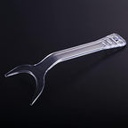 Angzhili 4 Pcs Dental Photography Retractors,Clear Orthodontic Lip Retractor (2 Small+2 Large)