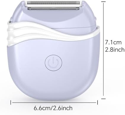Women Electric Shaver and Bikini Trimmer, Body Hair Removal for Smooth Skin Portable Design