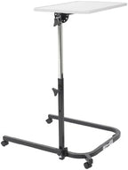 Drive Medical Pivot and Tilt Adjustable Overbed Table