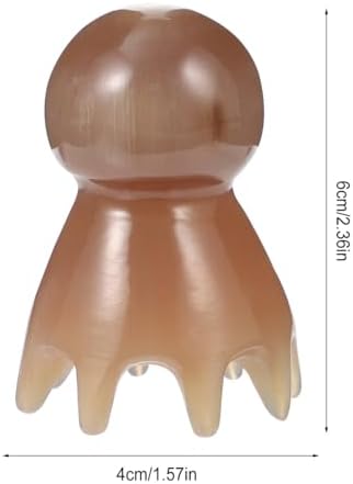 Ipetboom Yak Horn Comb Natural Hair Massage Comb for Scalp Stimulation and Detangling Compact Durable Hair Care Tool for Women and Men Smooth Edges Prevent Damage