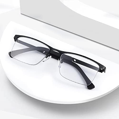 LJIMI Transition Photochromic Progressive Multifocus Reading Sunglasses UV Protection Sun Reader Blue Light Blocking Glasses