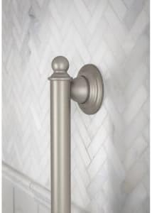 Moen YG2218ORB Bathroom Safety 18-Inch Stainless Steel Traditional Bathroom Grab Bar, Oil-Rubbed Bronze