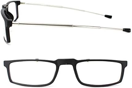 Folding Reading Glasses - Foldable Portable Readers For Men Women With Case 2 Pairs 1.25