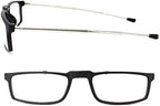 Folding Reading Glasses - Foldable Portable Readers For Men Women With Case 2 Pairs 1.25