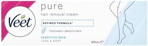 Veet Hair Removal Cream Sensitive Skin with Aloe Vera & Vitamin E (100ml)