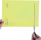 ALLEX Extra Long Giant Scissors 13-3/4" Razor Sharp Japanese Stainless Steel Blade, Ideal for Ribbon & Paper Cutting, Heavy Duty