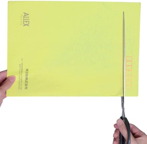 ALLEX Extra Long Giant Scissors 13-3/4" Razor Sharp Japanese Stainless Steel Blade, Ideal for Ribbon & Paper Cutting, Heavy Duty