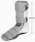 Walking Boot Foot Orthosis Adjustable Non-Slip Sole Ankle Joint Brace Fixed Magic Paste Breathable Removable Lining for Sprains Fractures Ankle,Left-L