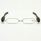 Pack of 3 Foldable Reading Glasses Mini Pocket Reader Presbyopic Glasses Large Glasses Frame