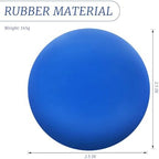 ZUFECY Massage Ball for Foot & Back, 2.5 Inch Rubber Trigger Point Therapy Ball - Myofascial Release Tool for Yoga, Plantar Fasciitis Relief, Muscle Relaxation Hand Massager