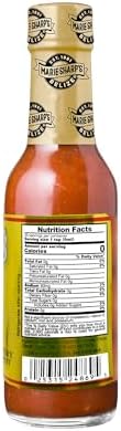 Marie Sharp’s Fiery Hot Habanero Pepper Sauce, 5 oz – Extra Hot Belizean Hot Sauce with Intense Heat & Flavor – All-Natural, Gluten-Free