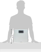 Taylor Precision Products Capacity Digital Bathroom Scale, White, 400 lb