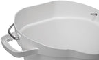Vikan 56925 Pail,5 gal.,PP/SS,White