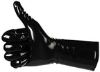 Rubber Secrets Short Latex Mixed Toes Wrist Gloves