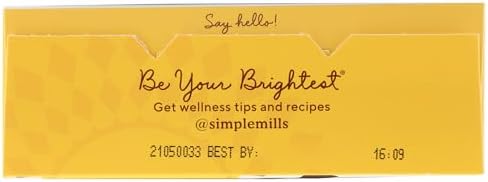Simple Mills Chocolate Brownie Seed & Nut Flour Sweet Thins, Paleo Friendly & Delicious Sweet Thin Cookies, Good for Snacks, Nutrient Dense, 4.25 oz, Pack of 1