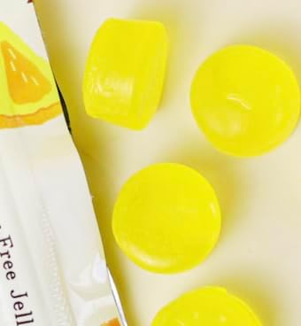 Korean Snack Sugar Free Gummy Candy, Citrus Yuja Jelly Candy, 40g (1.41oz), Pack of 10 – Zero Sugar Candy, Jelly Gummy Candy with Refreshing Citrus Flavor