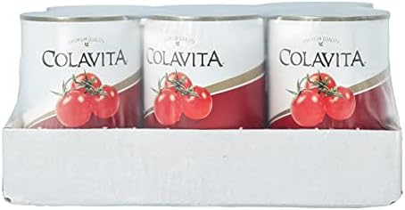 Colavita Canned Tomatoes - Cherry, 14.1 Ounce (Pack of 6)