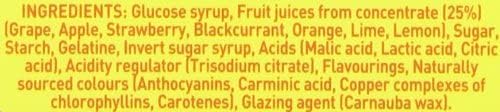 Rowntrees Fruit Gums 120g (Pack of 3)