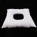 Foam Spa Salon Massage Bed Face Down Cradle Cushion Pillow Washable & Reusable - White