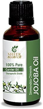 Jojoba Oil -(Simmondsia Chinensis)- Carrier Oil 100% Pure Natural Undiluted Uncut Therapeutic Grade Oil 16.90 Fl.OZ
