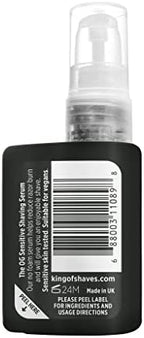 King of Shaves Advanced Sensitive Shaving Face Serum, Face Serum For Men, Hydrating & Nourishing Serum 1.69 fl oz