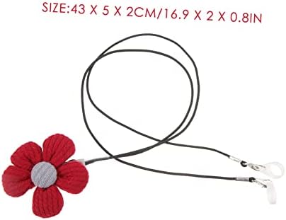 Vaguelly Hearing Aid Lanyard for Kids Anti-Lost Clip Cute Floral Design Portable Hearing Aid Strap for Children Convenient for Boys and Girls
