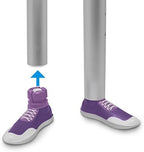 Sneaker Walker Glides for 1" Walker Tubes - Purple - 1 Pair