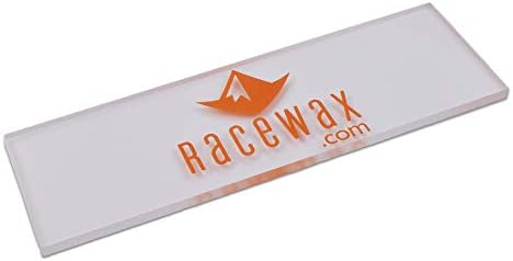 RaceWax Ski Snowboard Wax Scraper 7-inch Long 5-mm Thick Stiff Sharp - (PC-3404)