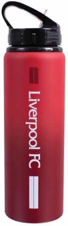 Liverpool F.C. Team Merchandise Aluminium Fade Bottle,Red, 750ml
