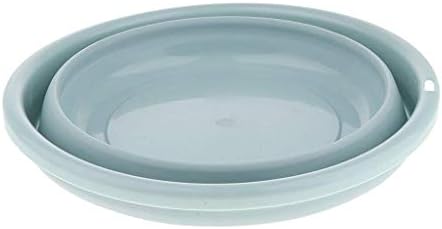 Foldable Washbasin, Washbasin, Portable, Retractable Water Tank,Perfect for Camping, Travel, Picnic, Hiking, Blue 1, 20 cm
