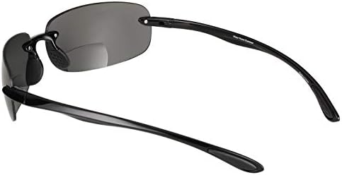 Mass Vision 'The Allstars' 3 Pair of our Most Popular Lightweight Bifocal Sport Wrap Unisex Reading Sunglasses