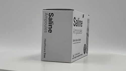 Saline Solution, 0.9% Sodium Chloride, 30 Single-Use 5ml Tubes