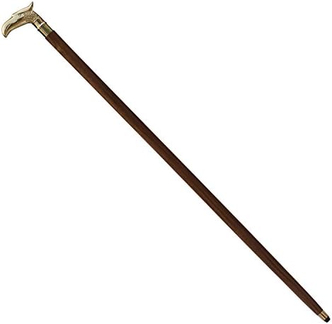 Eagle Walking Stick Decorative Cane Walking Stick for Men and Women Wooden Canes and Walking Stick with Metal Brass Handle Symbol of Power and Strength