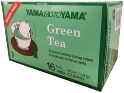 Yamamotoyama Sencha Green Tea 16 bags (Pack of 6)