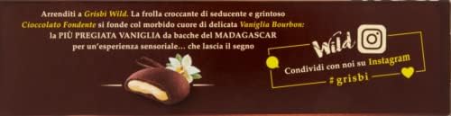 Vicenzi Grisbi Italian Shortcrust Biscuits filled with Vanilla Cream 5.3oz 150g,